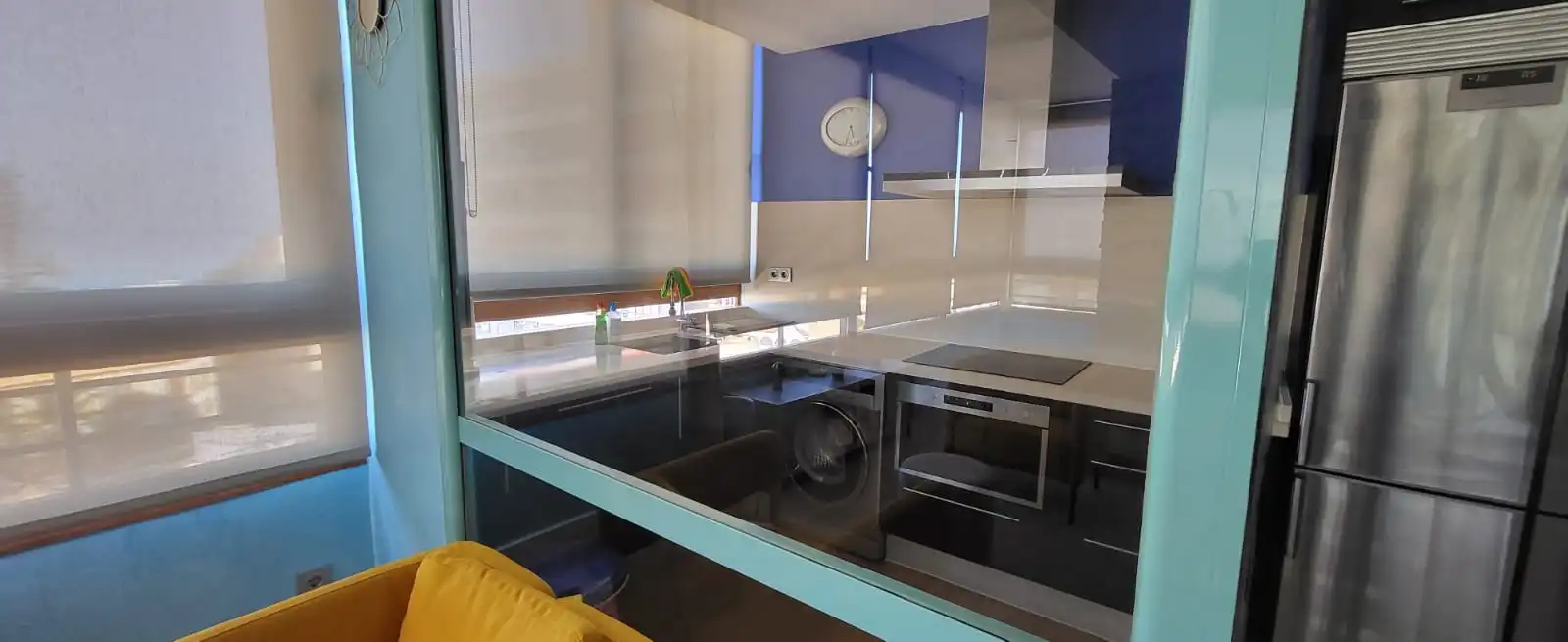 Kitchen of Flat for rent in Torremolinos  with Air Conditioner, Heating and Parquet flooring