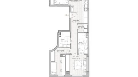 Photo 2 of Flat for sale in Russafa,  Valencia Capital