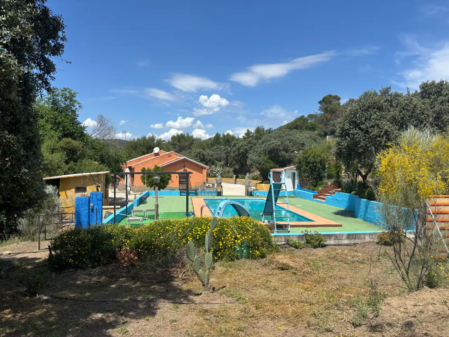 Piscina de Finca rústica en venda en Andújar amb Aire condicionat, Jardí privat i Piscina