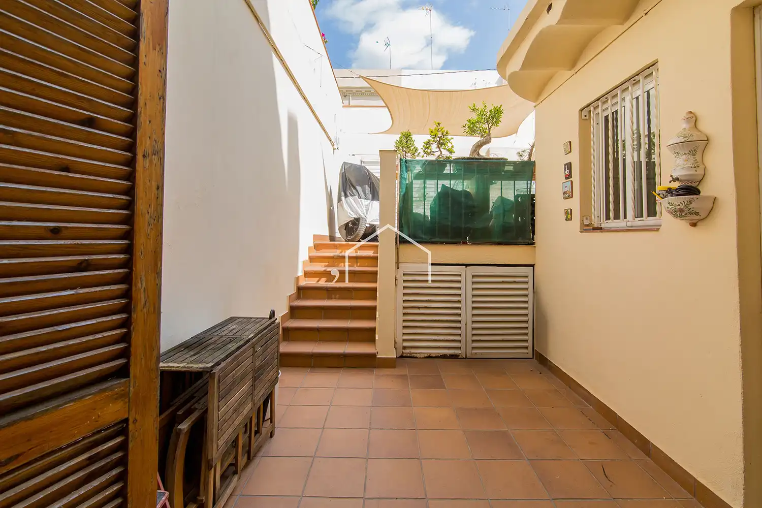 Terrace of Country homes for sale in El Masnou  with Heating, Private garden and Terrace