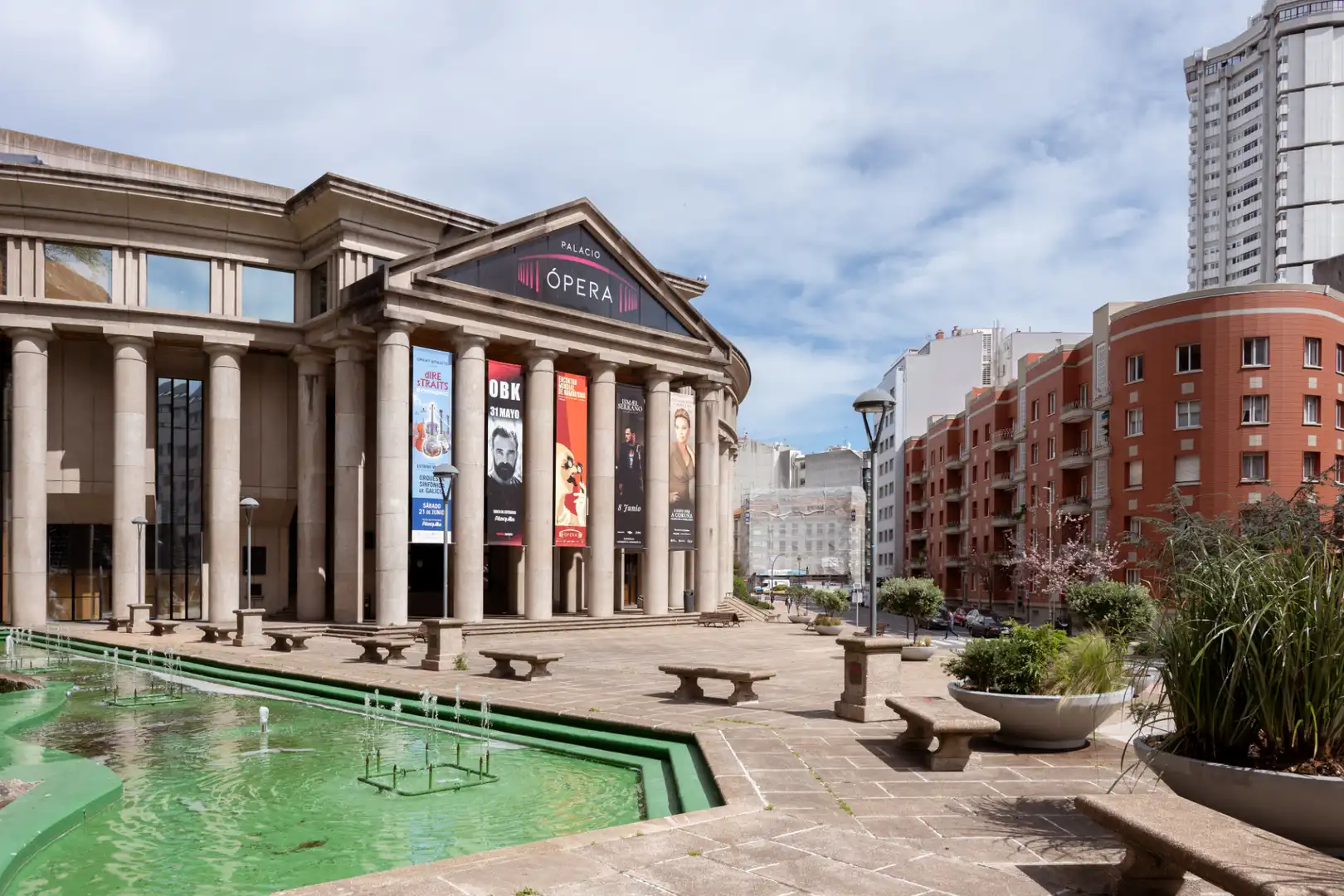 Exterior view of Flat for sale in A Coruña Capital   with Heating and Parquet flooring