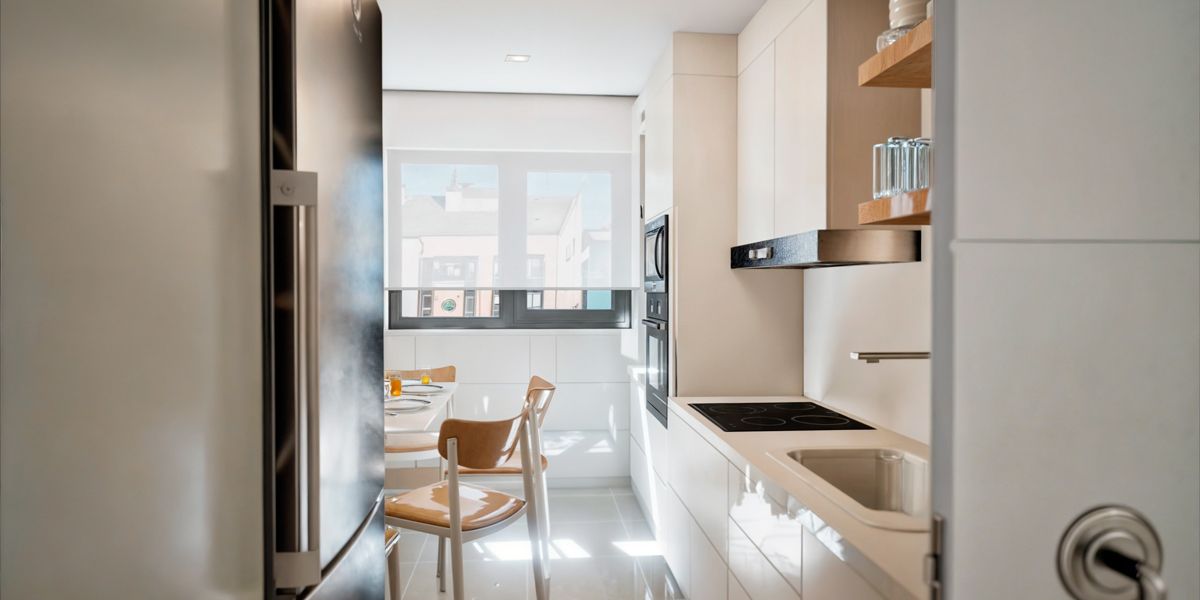 Kitchen of Flat for sale in Culleredo  with Heating, Private garden and Terrace
