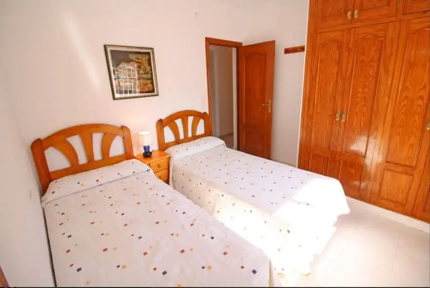 Bedroom of Houses for sale in Calpe / Calp  with Air Conditioner and Swimming Pool