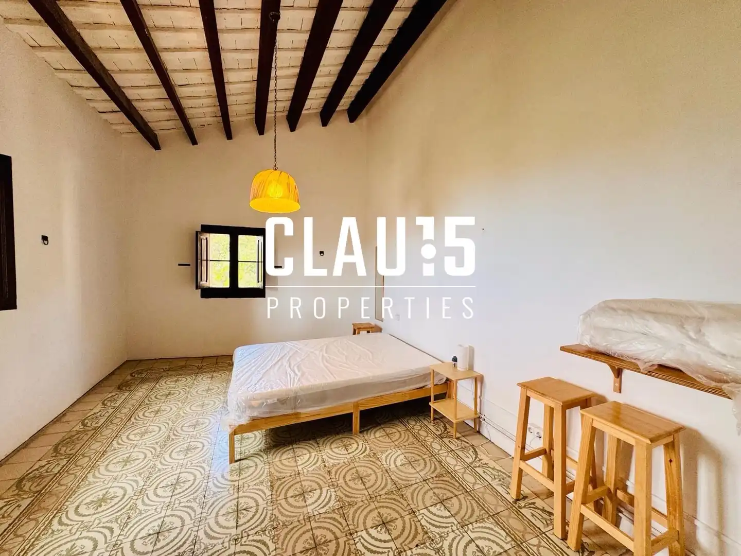 Habitación de Finca rústica en venta en Pineda de Mar con Jardín privado, Terraza y Amueblado
