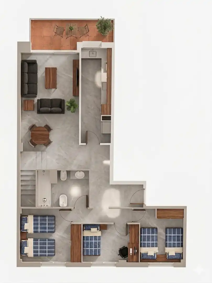 Duplexes for sale in Terrassa  with Air Conditioner, Heating and Terrace