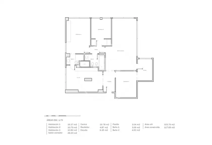 Wohnung zum Verkauf in Barcelona mit Heizung und Privatgarten