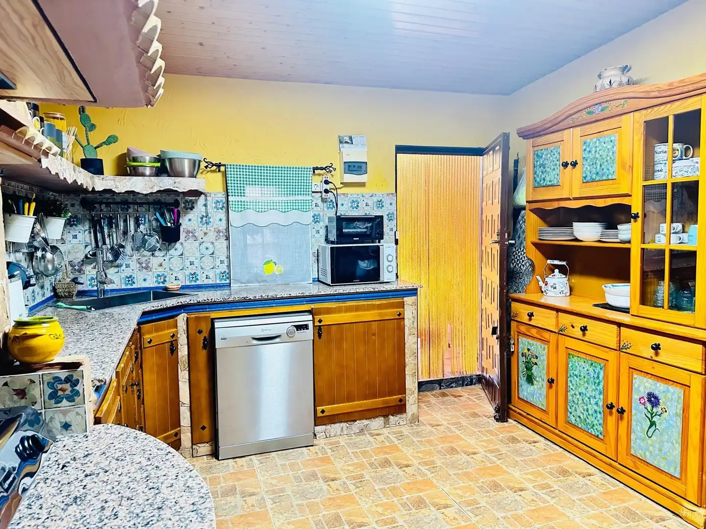 Cuina de Casa o xalet en venda en Ulea amb Aire condicionat, Calefacció i Jardí privat