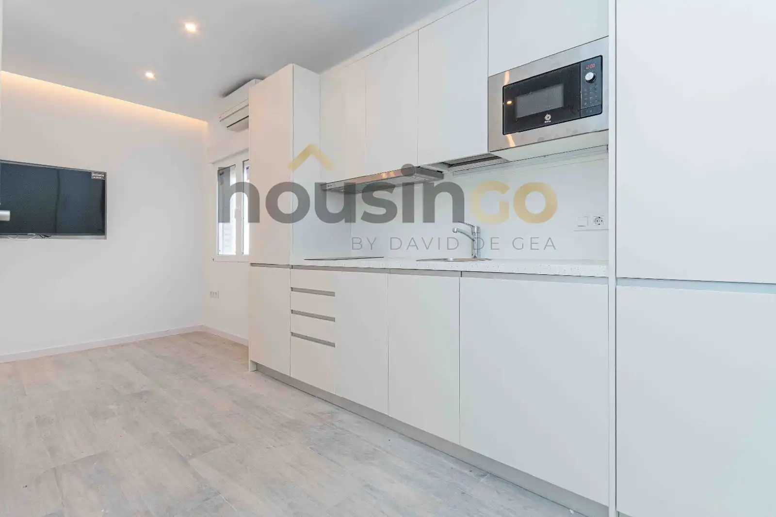 Küche von Wohnung zum Verkauf in  Madrid Capital mit Klimaanlage, Heizung und Möbliert