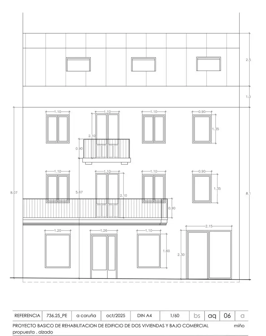 Terrasse von Maisonette zum Verkauf in Miño mit Terrasse, Abstellraum und Balkon