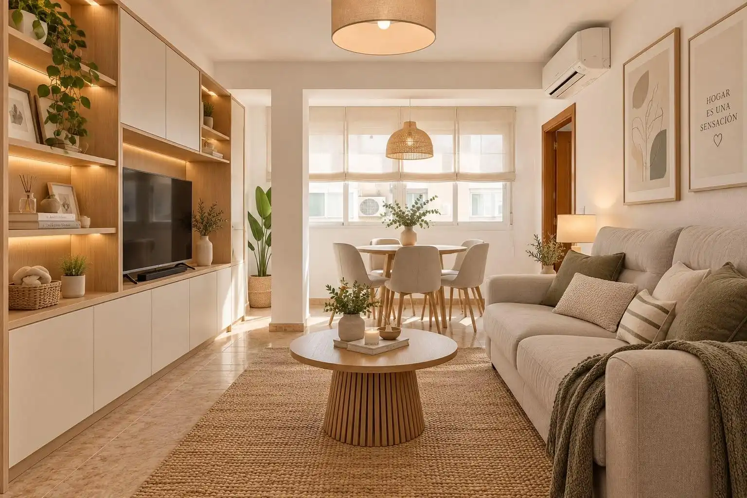 Sala de estar de Piso en venta en Granada con Aire acondicionado y Amueblado