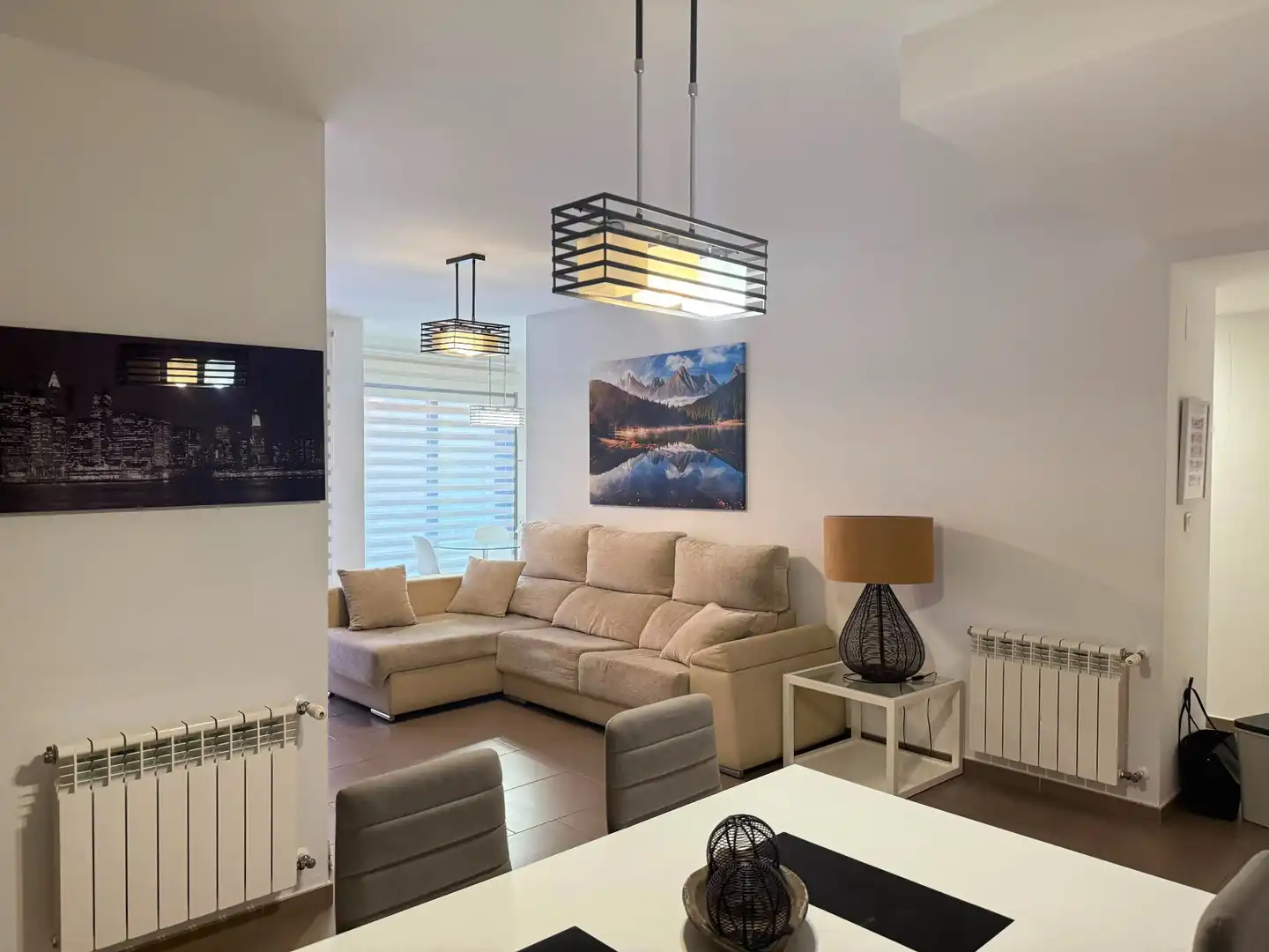 Sala de estar de Piso en venta en Alcoy / Alcoi con Calefacción, Trastero y Amueblado