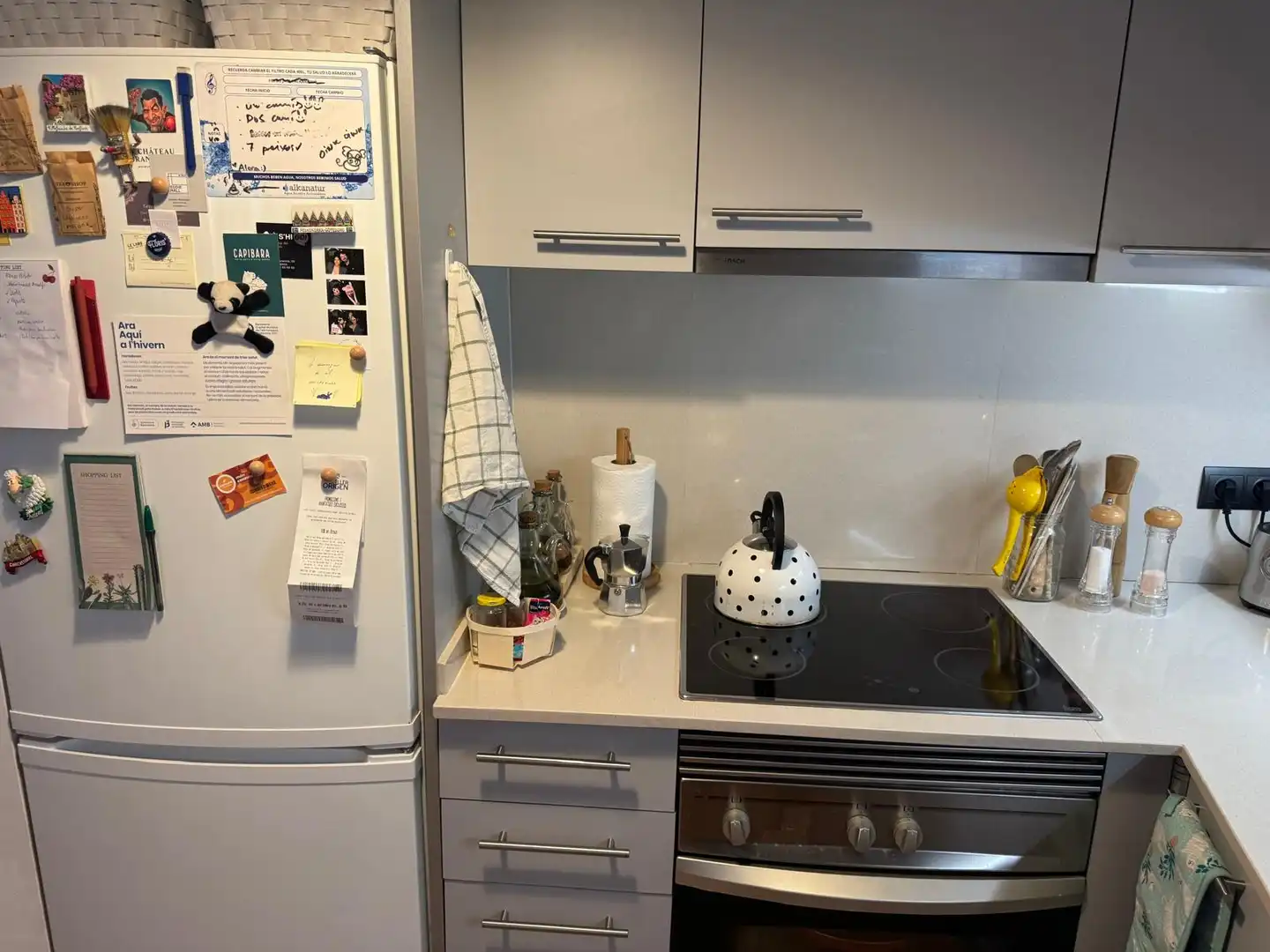 Cocina de Ático en venta en Badalona con Aire acondicionado, Calefacción y Terraza