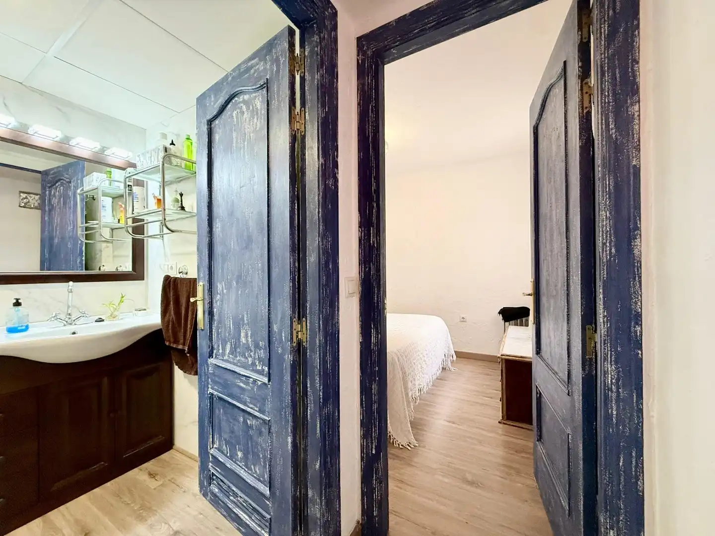 Bedroom of Flat for sale in Roquetas de Mar  with Air Conditioner, Terrace and Furnished