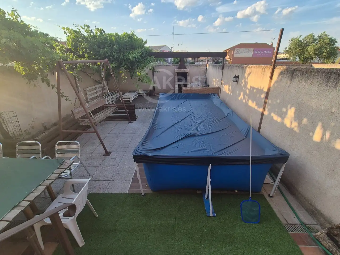 Piscina de Casa adosada en venta en Mocejón con Aire acondicionado, Calefacción y Terraza