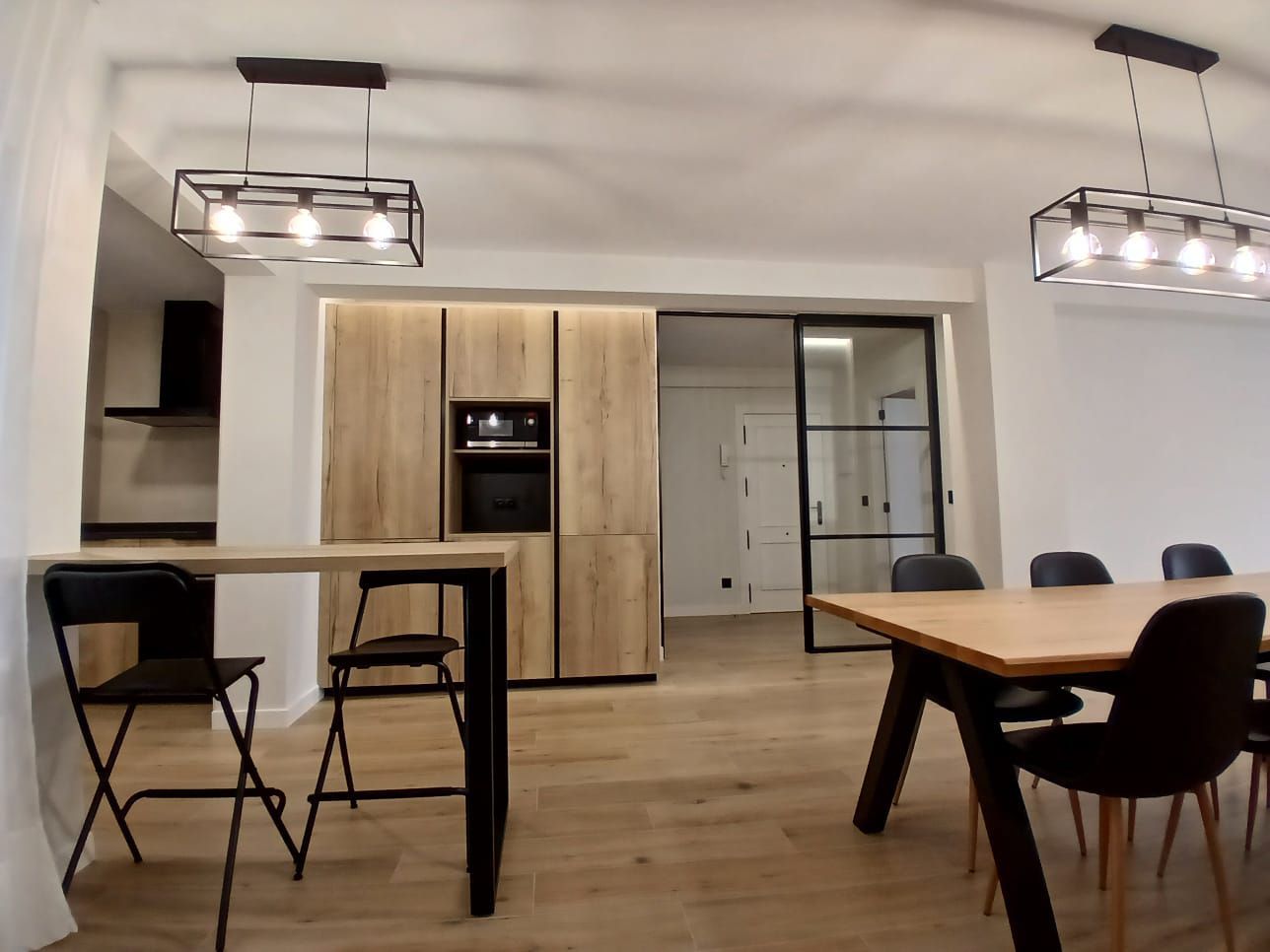 Kitchen of Flat to rent in Torrelavega   with Heating and Furnished