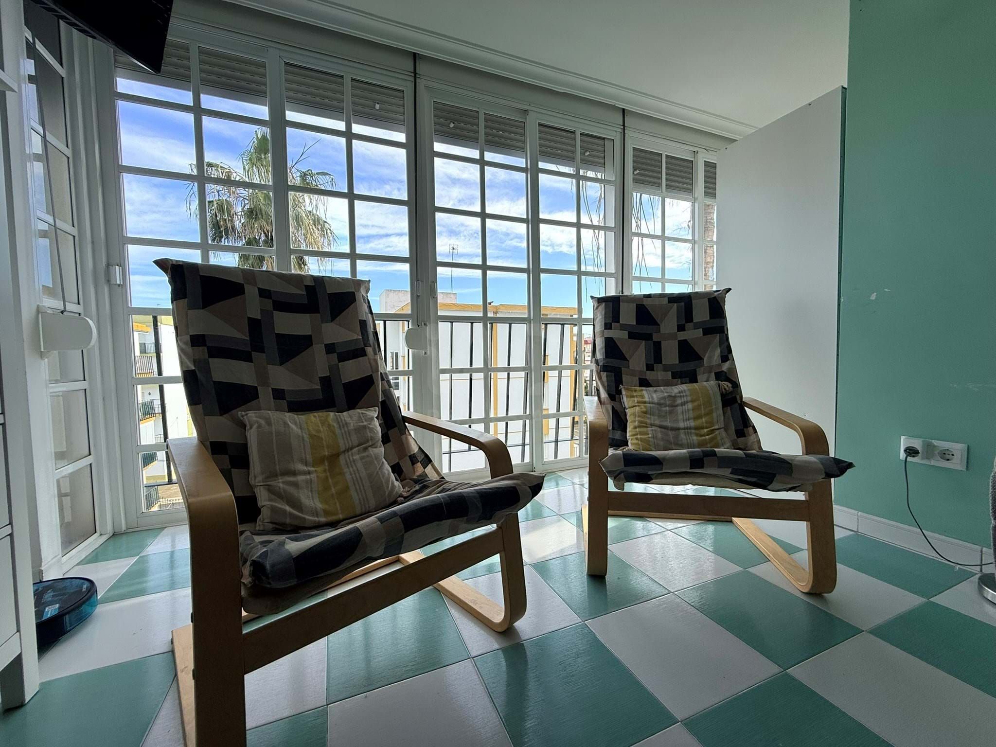 Living room of Flat for sale in La Antilla  with Air Conditioner and Heating