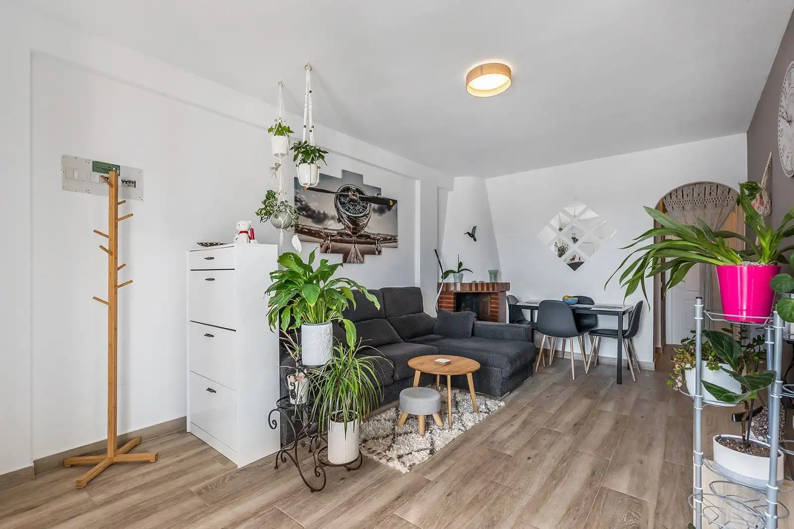 Living room of Attic for sale in Orihuela  with Air Conditioner, Terrace and Furnished