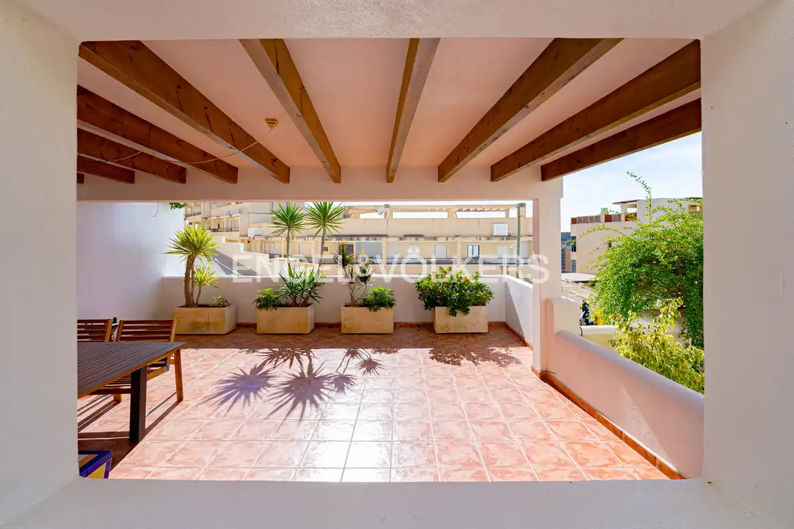 Terrace of Houses for sale in Villajoyosa / La Vila Joiosa  with Air Conditioner, Private garden and Terrace