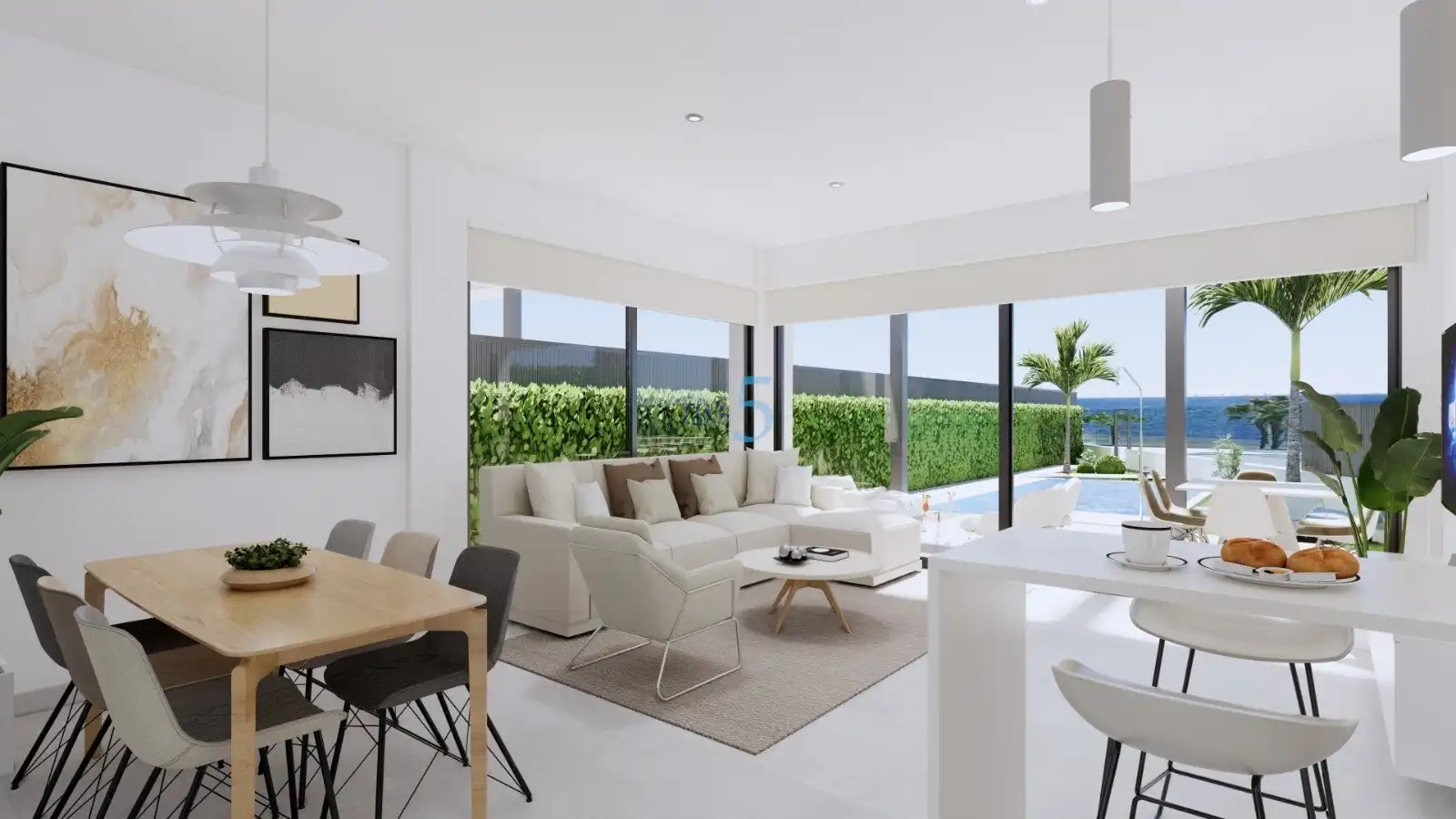 Living room of Flat for sale in Los Alcázares