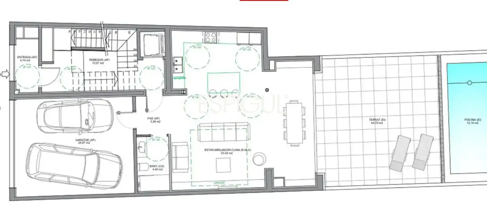Casa adosada en venta en Calella con Aire acondicionado, Calefacción y Parquet