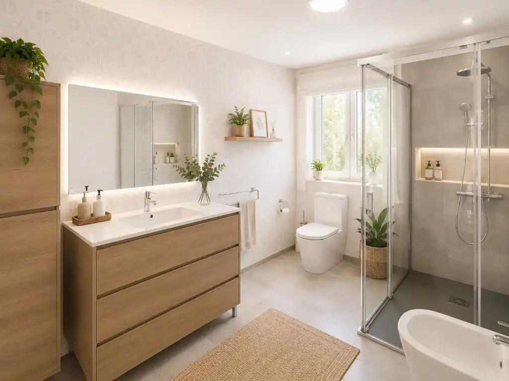 Baño de Casa o chalet en venta en El Pla del Penedès con Horno