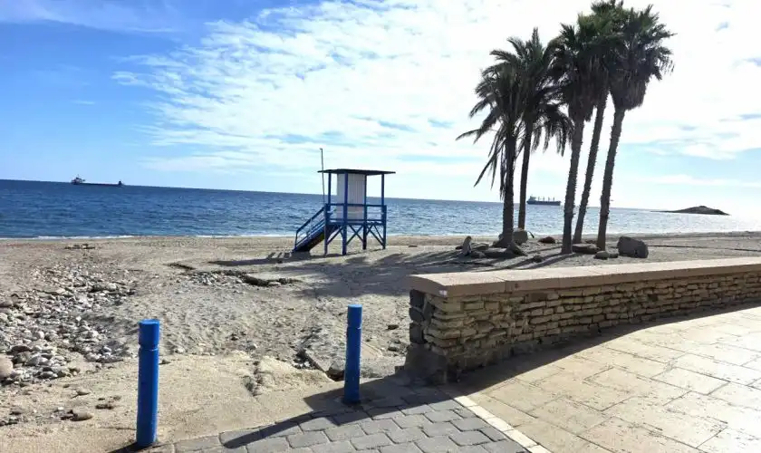 Vista exterior de Piso en venta en Carboneras con Amueblado