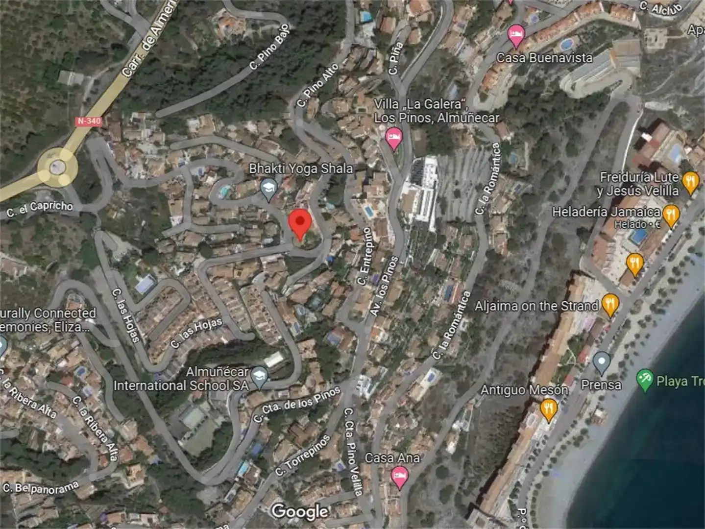 Vista exterior de Terreno en venta en Almuñécar