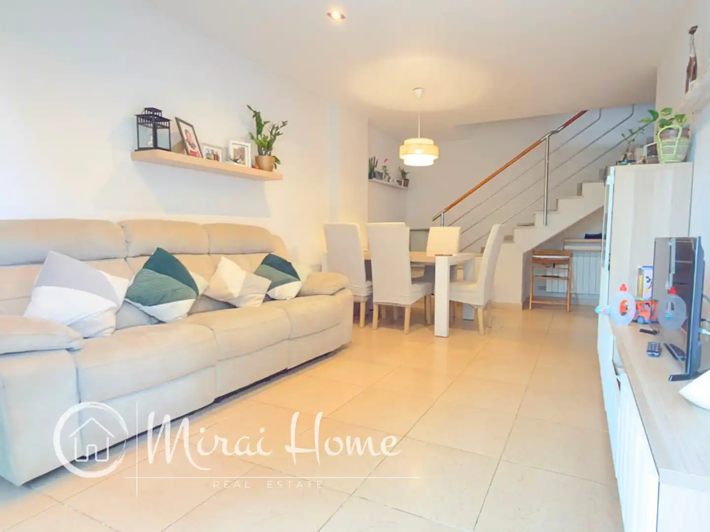 Living room of Duplexes for sale in Canovelles  with Air Conditioner, Heating and Balcony