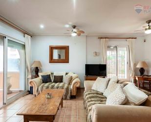 Living room of Single-family semi-detached for sale in Vera  with Air Conditioner, Private garden and Terrace