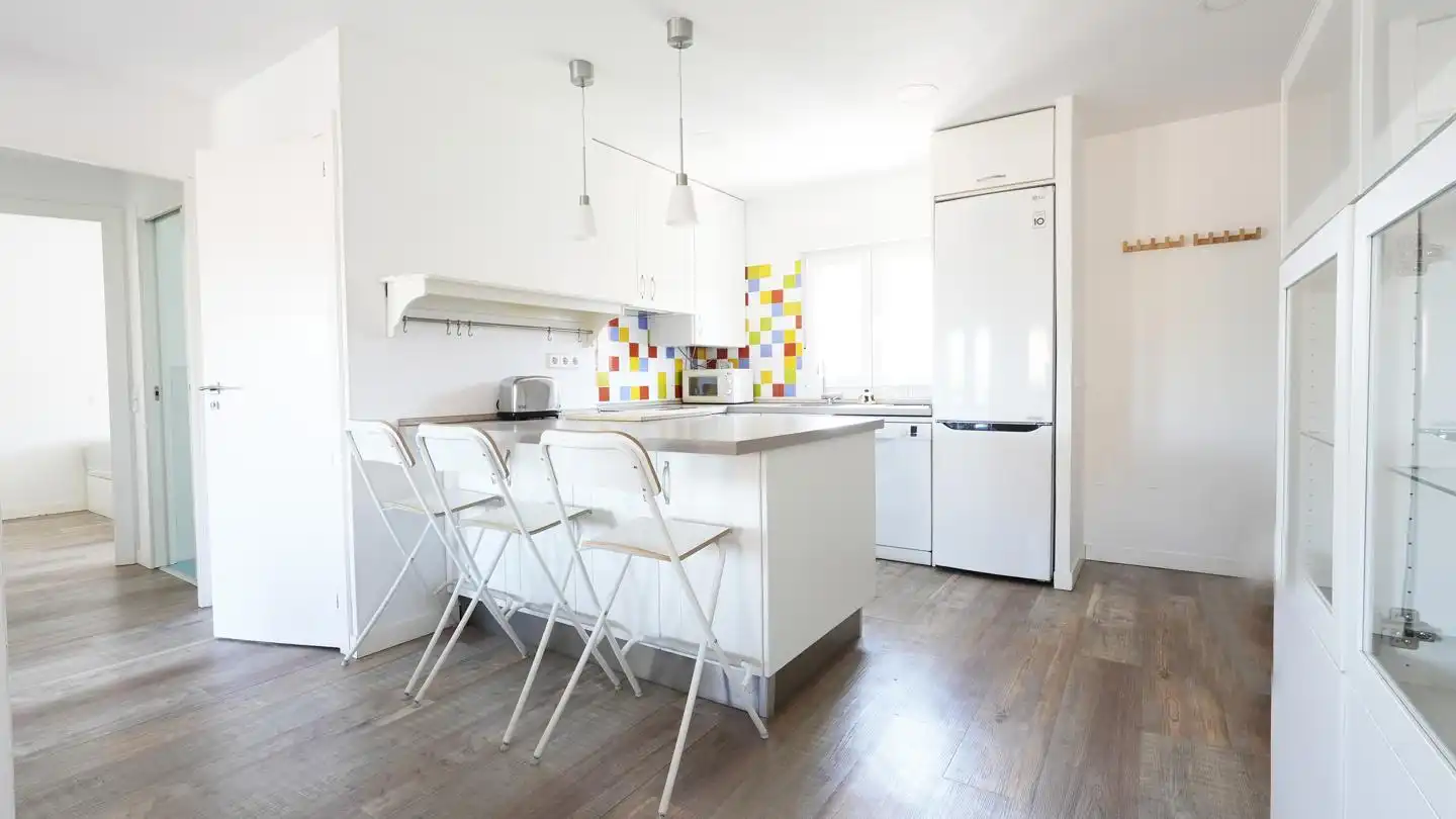 Kitchen of Flat for sale in Madrid  with Heating and Terrace