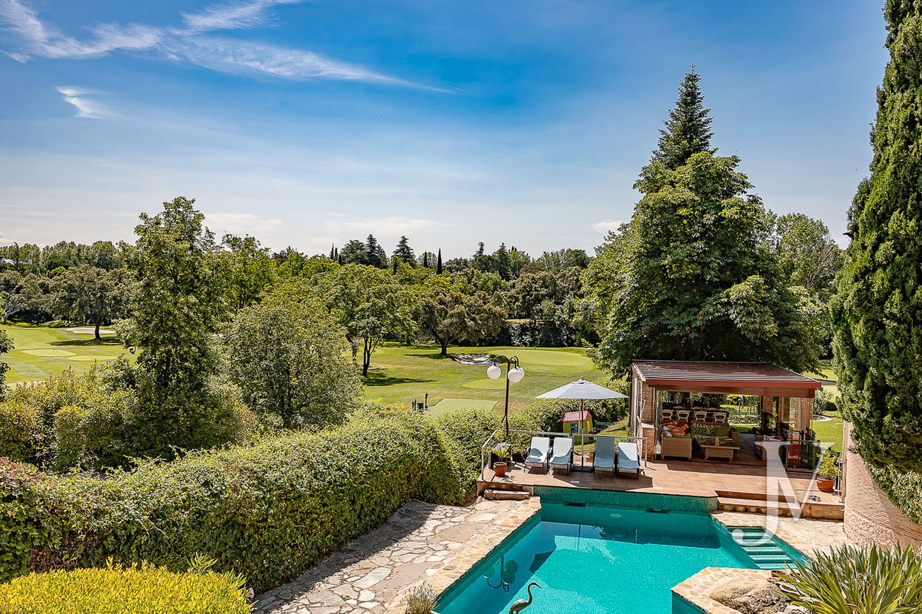 Garden of House or chalet for sale in La Moraleja  with Heating, Private garden and Storage room