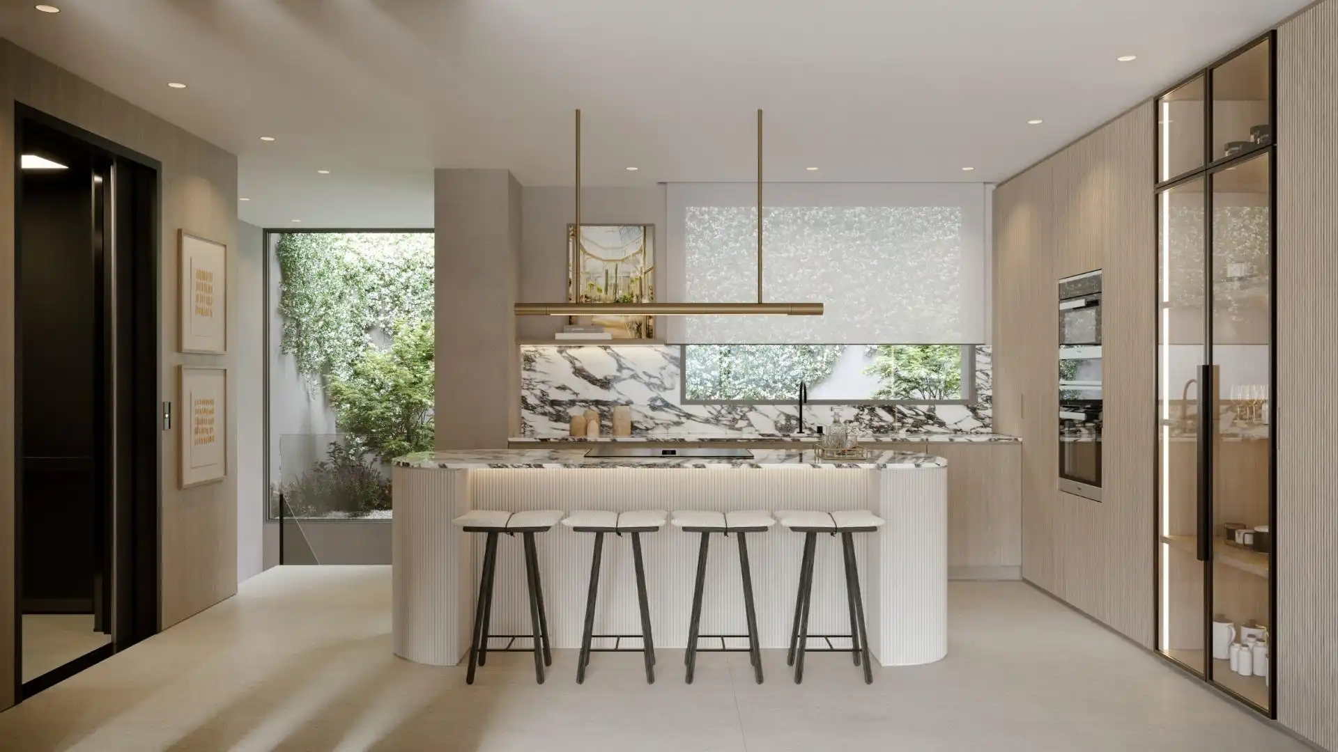 Cocina de Apartamento en venta en Sanlúcar de Barrameda con Aire acondicionado, Calefacción y Jardín privado