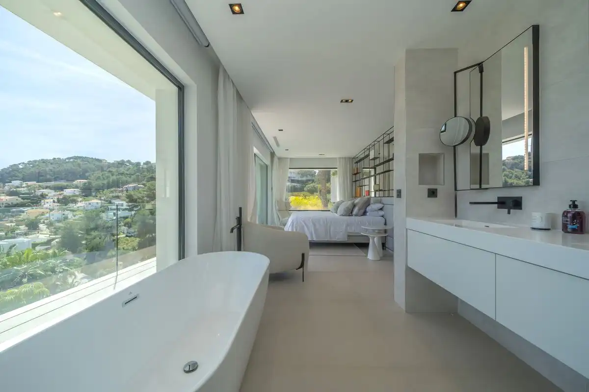 Baño de Casa adosada en venta en Jávea / Xàbia con Aire acondicionado, Calefacción y Terraza