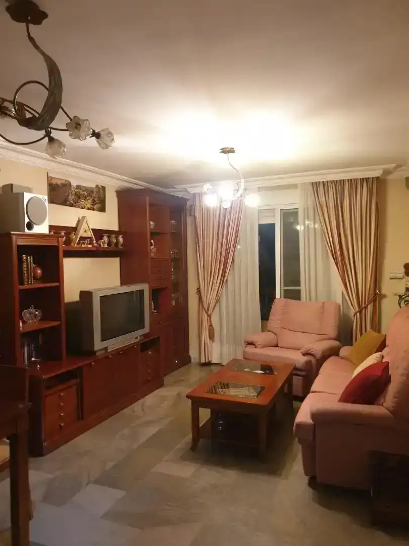 Sala d'estar de Pis en venda en Alhama de Granada amb Aire condicionat i Balcó