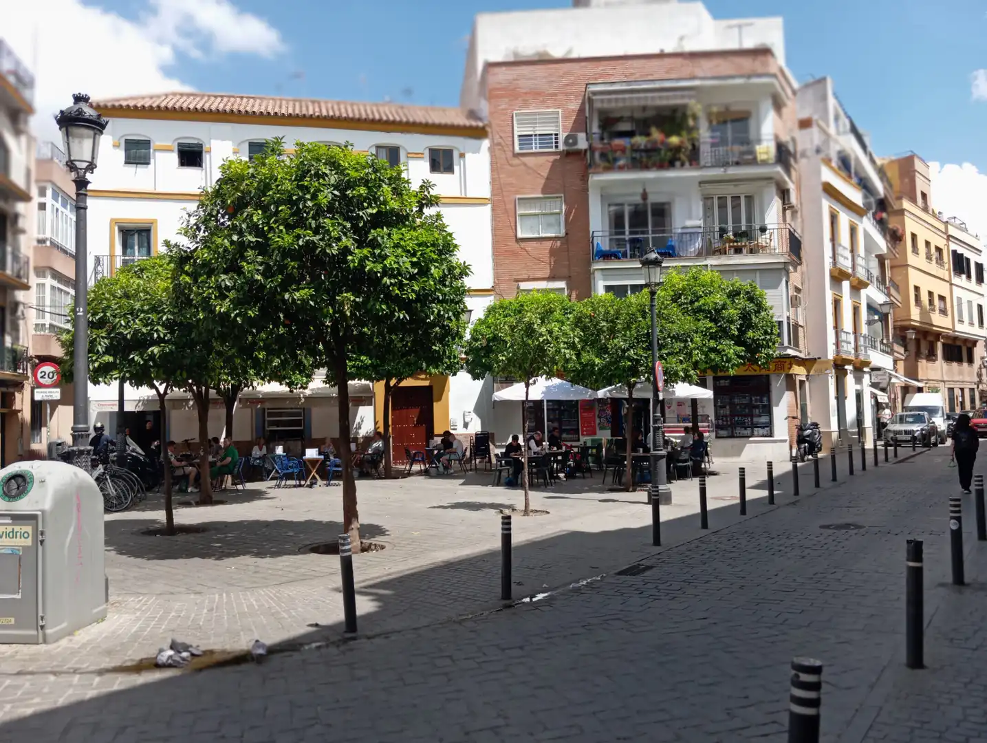 Vista exterior de Pis de lloguer en  Sevilla Capital amb Calefacció i Rentadora