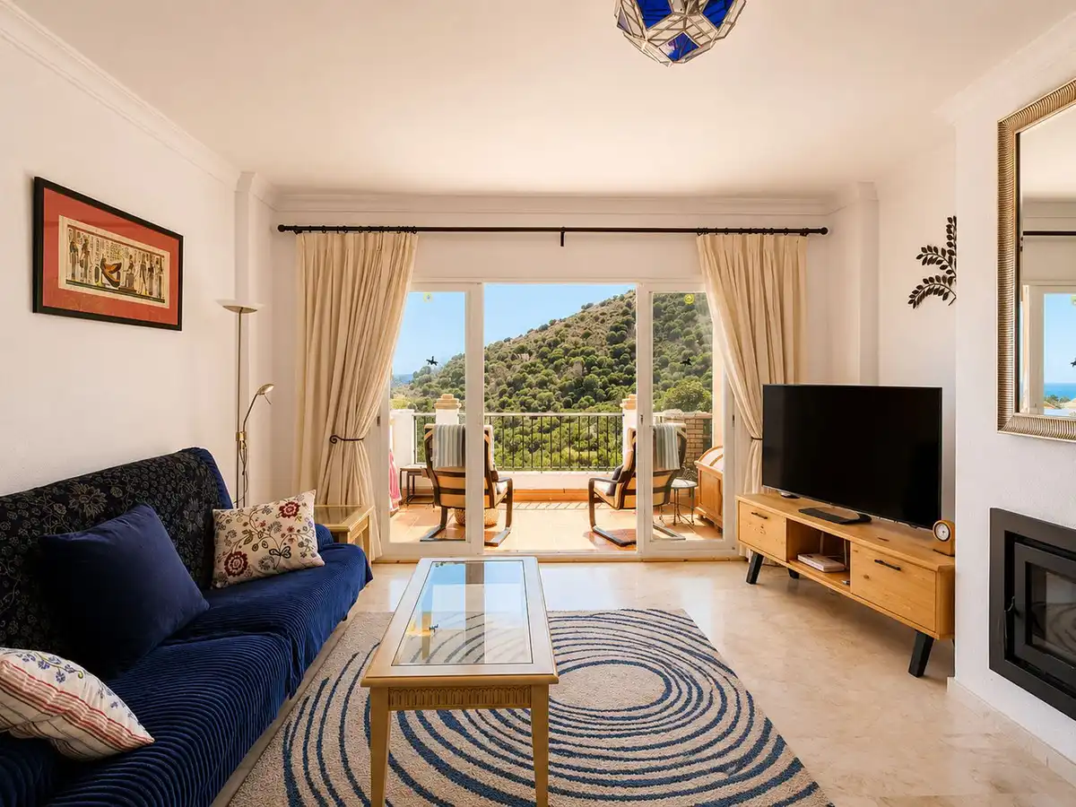 Living room of Apartments for sale in Mijas  with Air Conditioner, Heating and Terrace