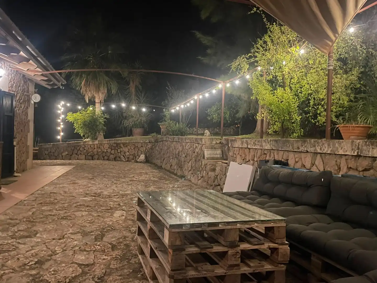 Terrace of Country homes for rent in Costitx  with Air Conditioner, Heating and Private garden