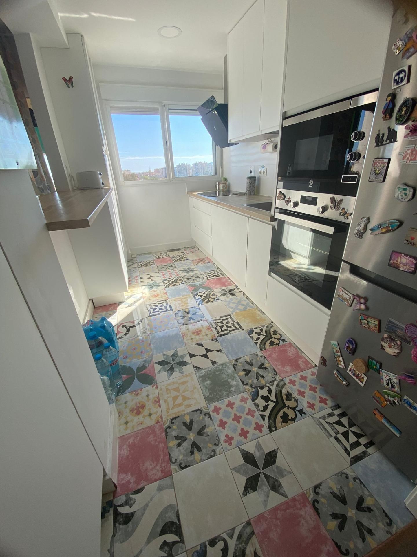 Cuina de Pis en venda en Málaga Capital amb Aire condicionat i Terrassa