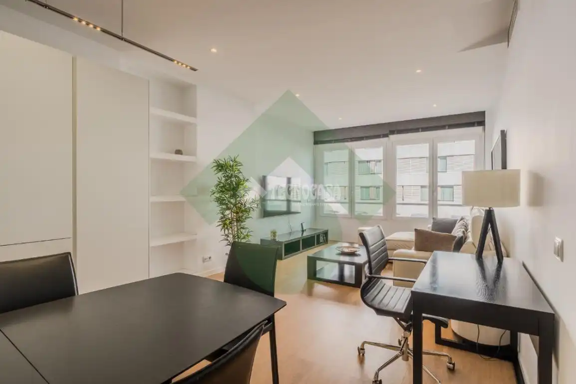 Wohnzimmer von Wohnung zur Miete in Madrid
