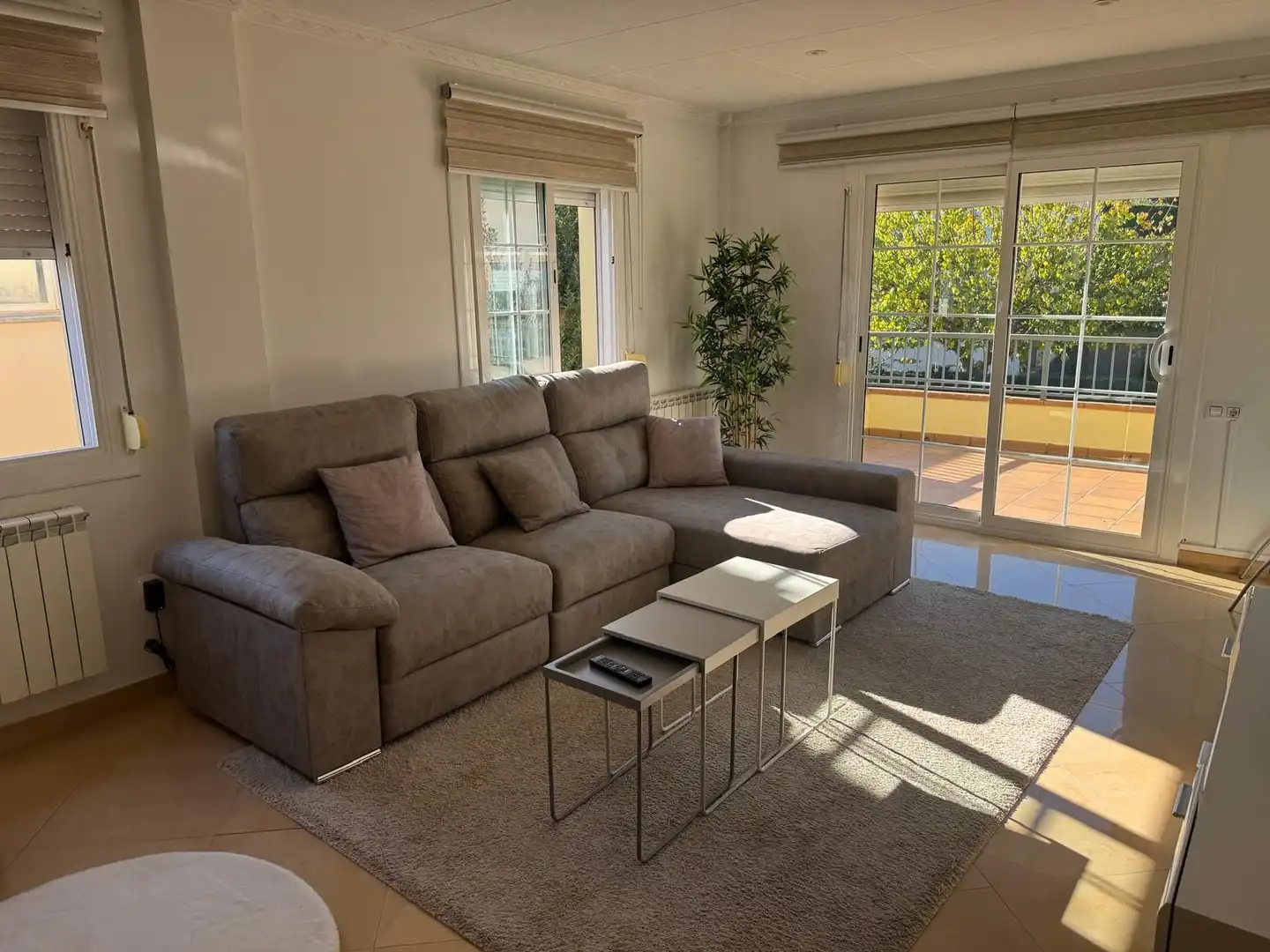 Sala de estar de Casa o chalet en venta en Quart con Aire acondicionado, Calefacción y Jardín privado