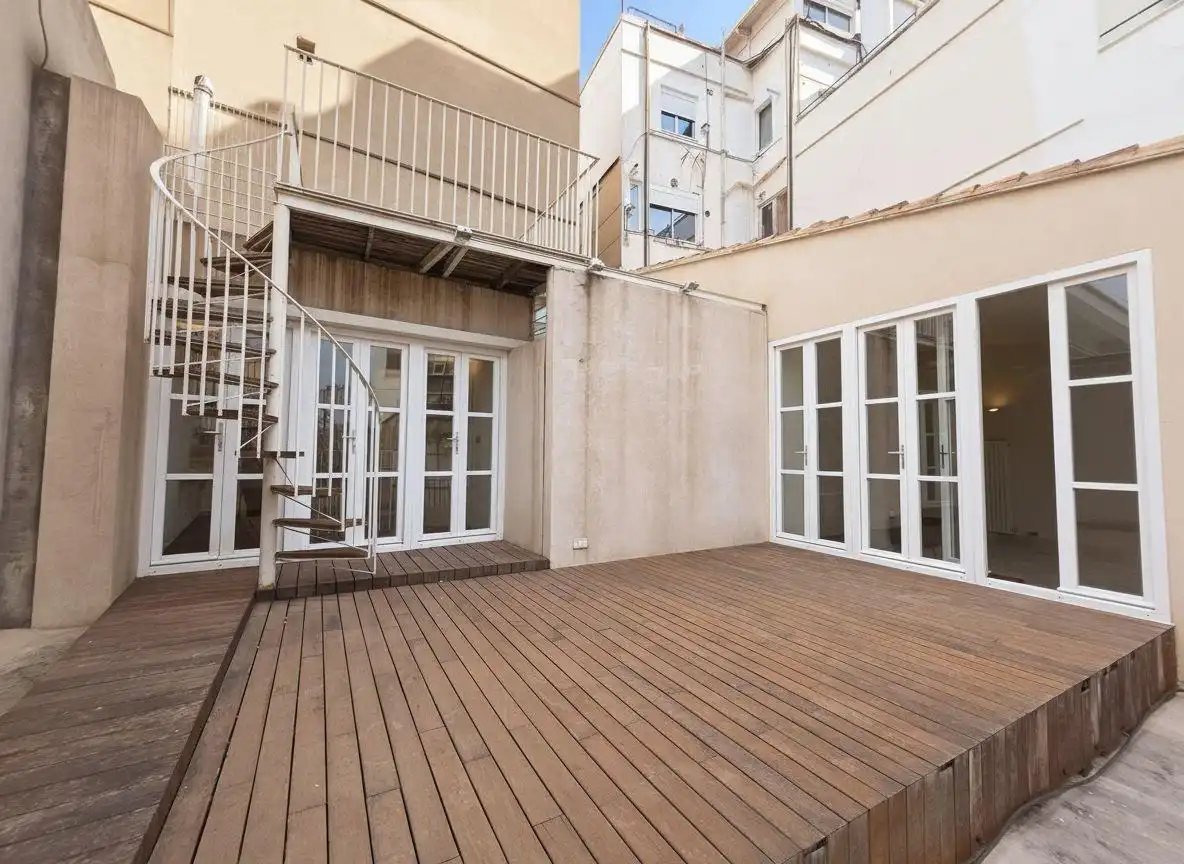 Terrasse von Wohnung zum Verkauf in Valencia mit Heizung, Terrasse und Abstellraum