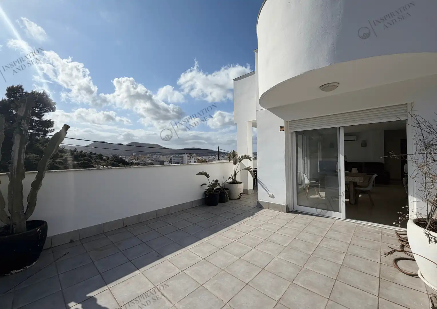 Terrace of Flat for sale in Eivissa  with Air Conditioner, Terrace and Furnished