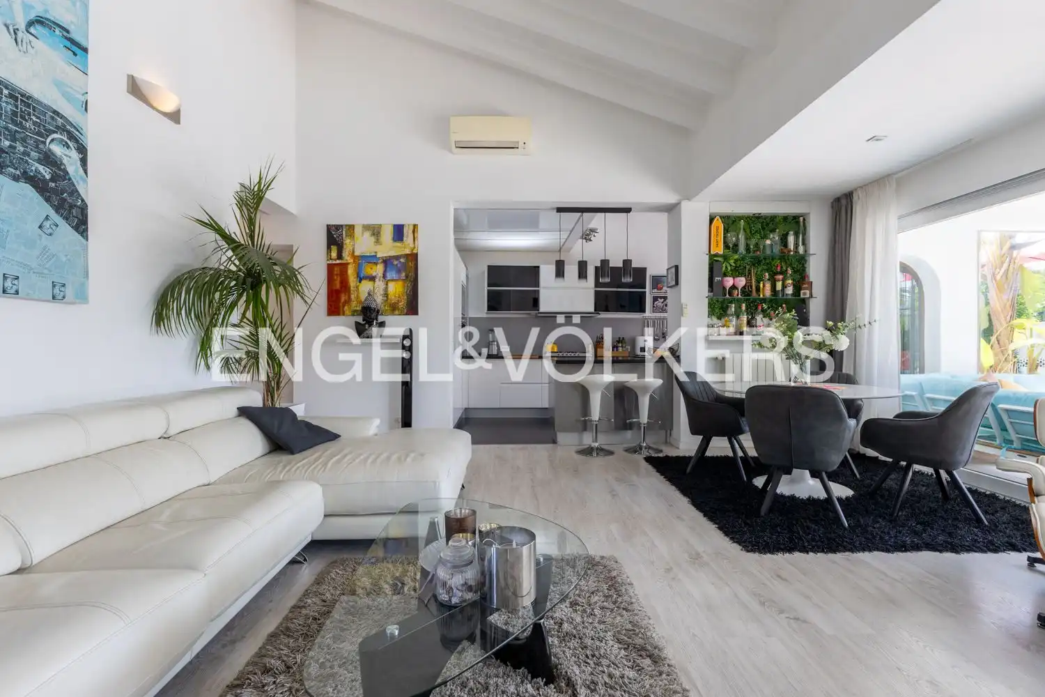 Living room of Houses for sale in Dénia  with Air Conditioner, Heating and Private garden