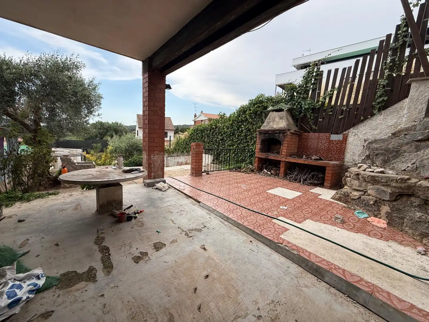 Terrassa de Casa o xalet en venda en Castellar del Vallès amb Calefacció, Jardí privat i Terrassa