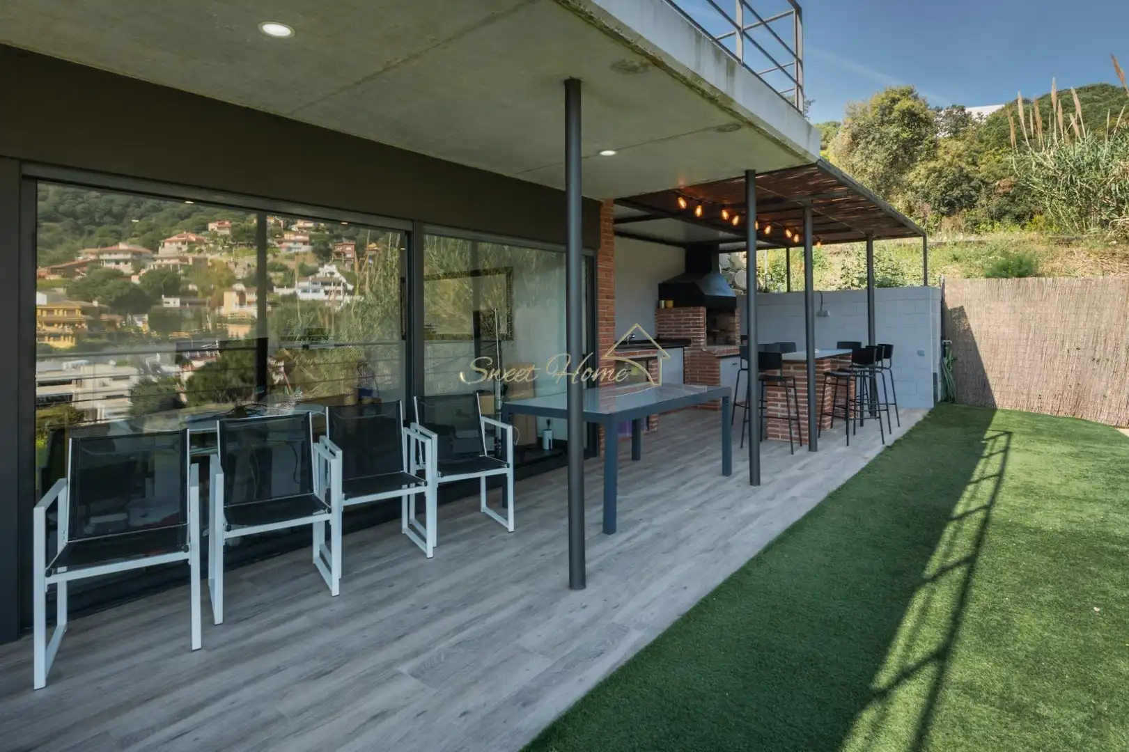Terraza de Casa o chalet en venta en Alella con Aire acondicionado, Calefacción y Jardín privado