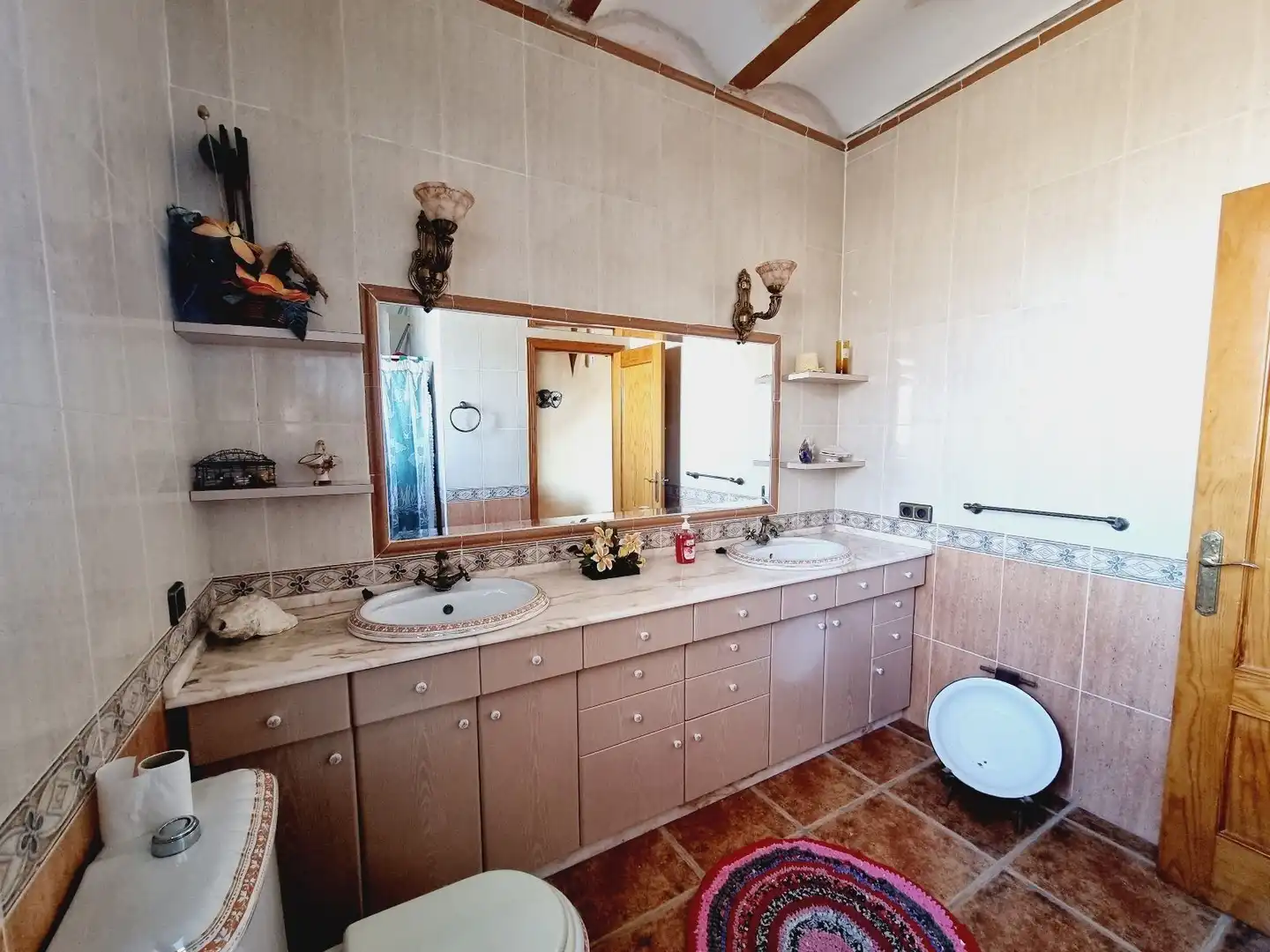 Baño de Casa o chalet en venta en Cuevas del Almanzora con Aire acondicionado, Terraza y Amueblado