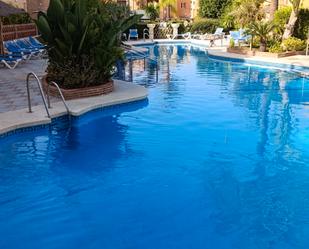 Swimming pool of Flat for sale in Mijas  with Air Conditioner, Heating and Private garden