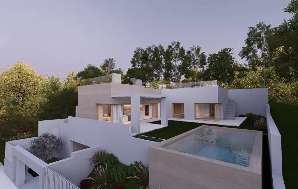Villa mit Pool zum Verkauf in Estepona Pueblo