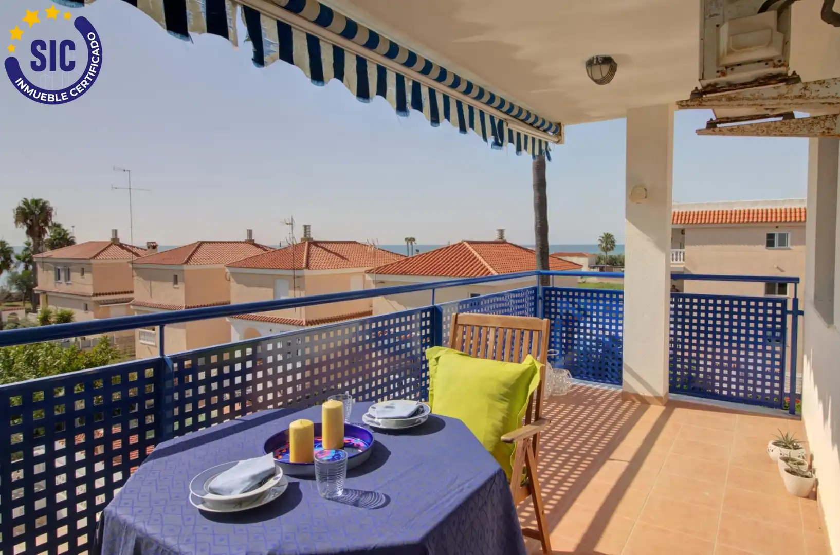 Terrasse von Maisonette zum Verkauf in Nules mit Klimaanlage, Privatgarten und Terrasse