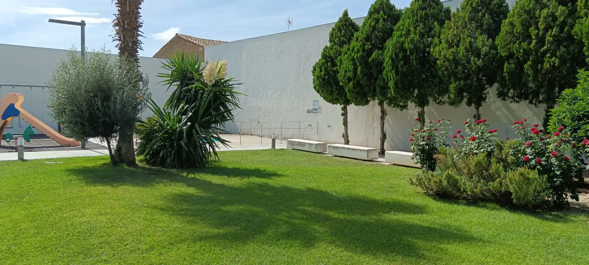 Jardín de Casa adosada en venta en Torres de Berrellén con Aire acondicionado, Calefacción y Terraza
